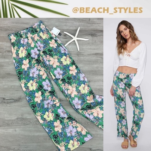 ☀️O’Neill☀️ JOHNNY FLORAL BEACH PANTS - Picture 1 of 11